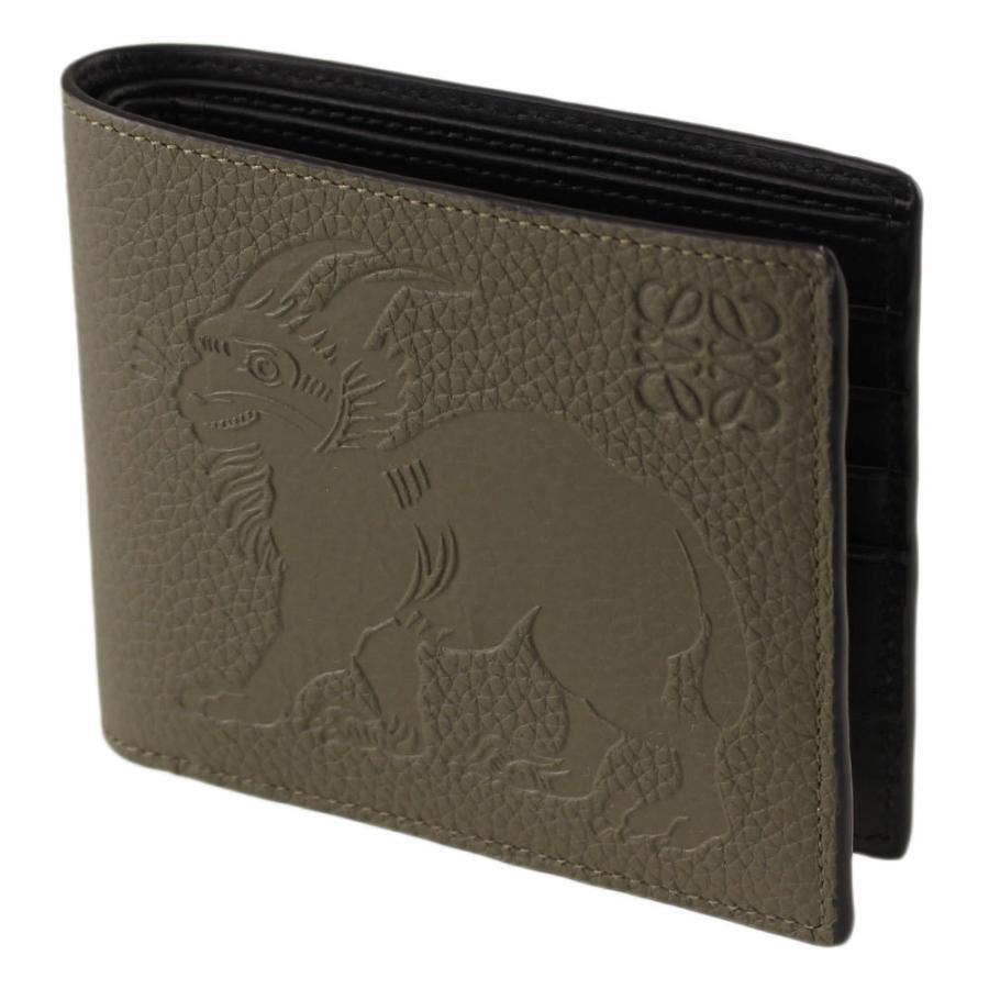 ロエベ 財布 メンズ 二つ折り Loewe 103 05 302 4160 カーキグリーン系 アニマル柄 財布 小物 khakigreen ミッピーナ 通販 Yahoo ショッピング