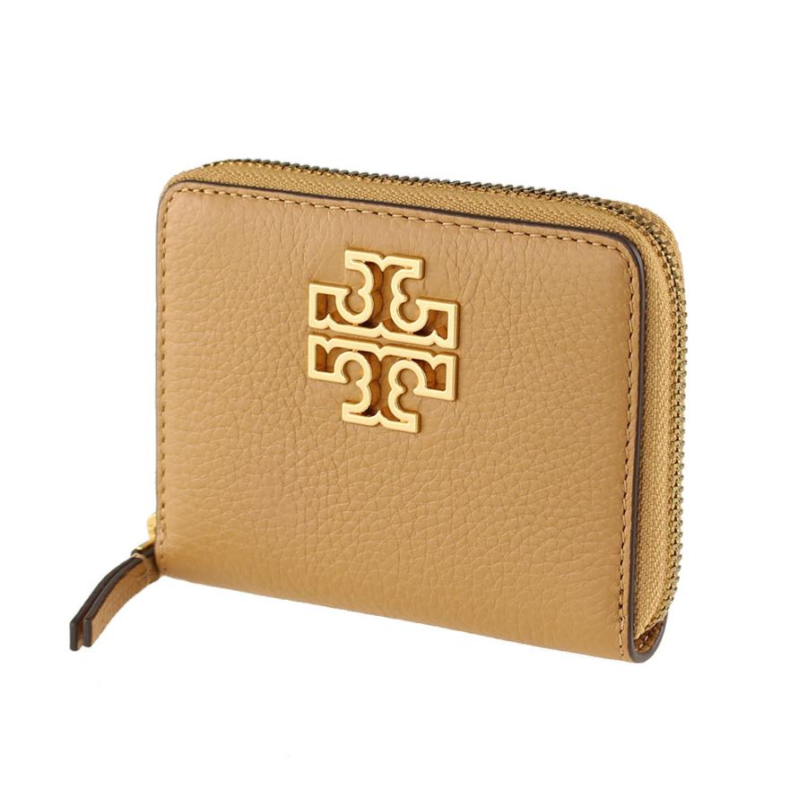トリーバーチ 財布 二つ折り ラウンドファスナー・ジップ TORY BURCH 141003 221 ライトブラウン系 財布・小物 レディース... :141003tiramisu:ミッピーナ 通販 新品 トリーバーチ 財布 二つ折り ウォレット TORYBURCH ブラック 黒