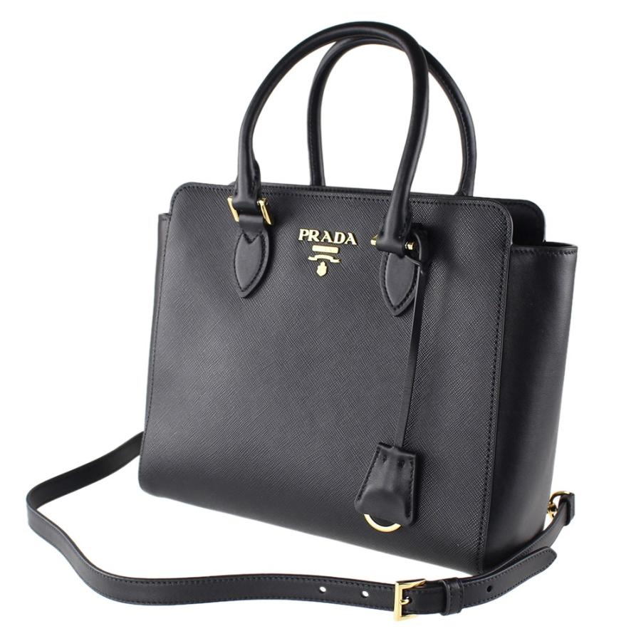 プラダ PRADA ハンドバッグ 1BA113 2BHD ブラック系 バッグ・カバン