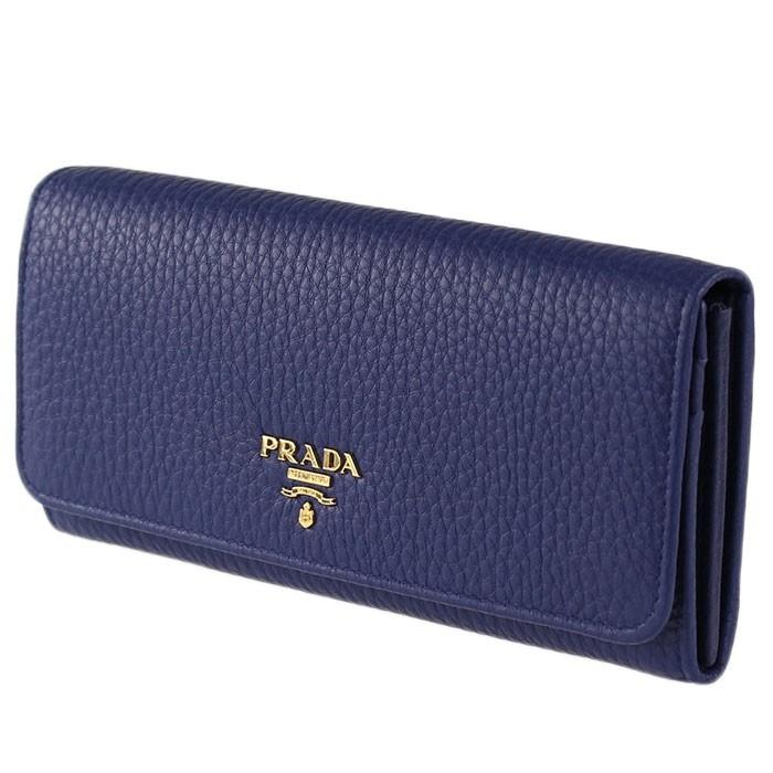 プラダ 長財布 Prada 1mh132 2e3a ブルー系 1mh1322e3ainchiostro ミッピーナ 通販 Yahoo ショッピング