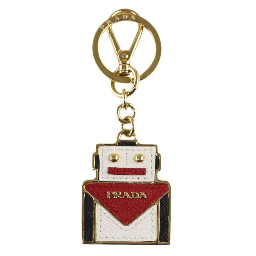 プラダ キーケース・キーリング PRADA 1TL340 2B4O F068Z レッド系 異