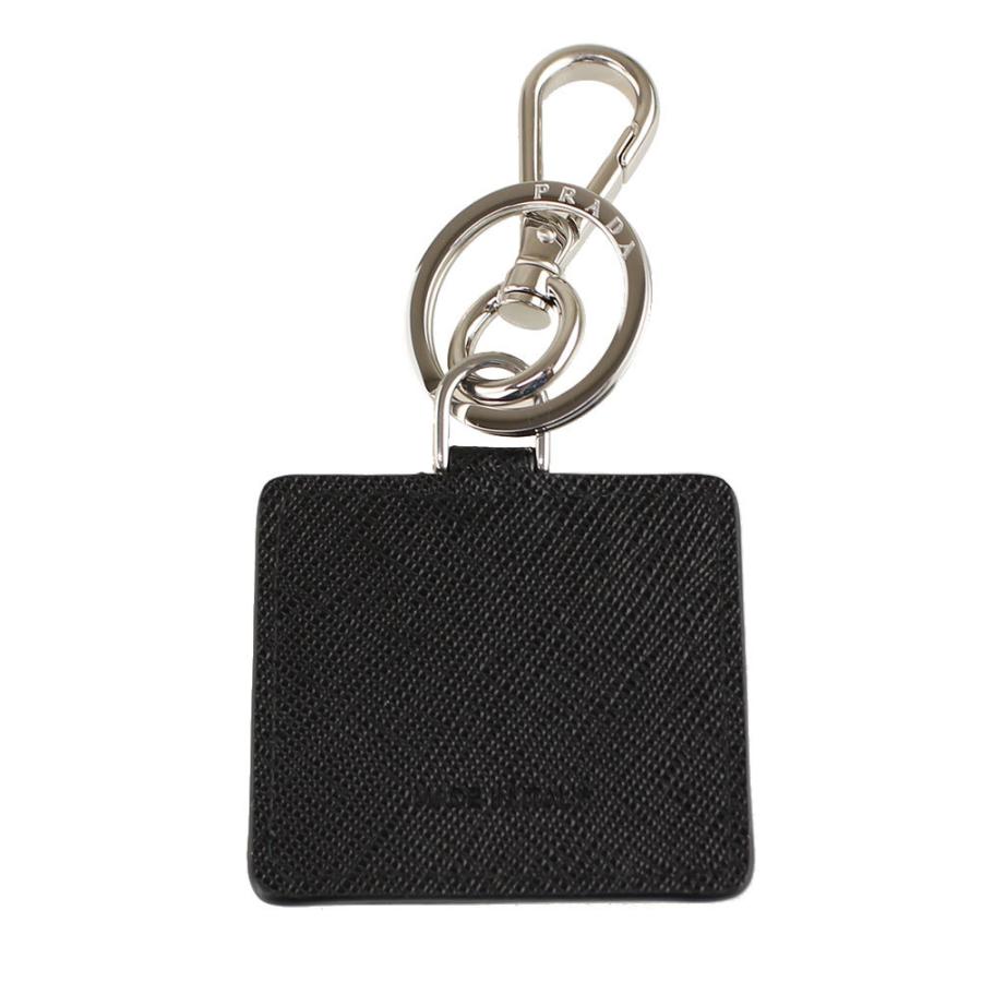 超ポイント祭 期間限定 メンズ ギフトにも最適 Prada キーリング Prada キーケース キーリング ブラック 財布 雑貨 Southgeorgiastyle Com