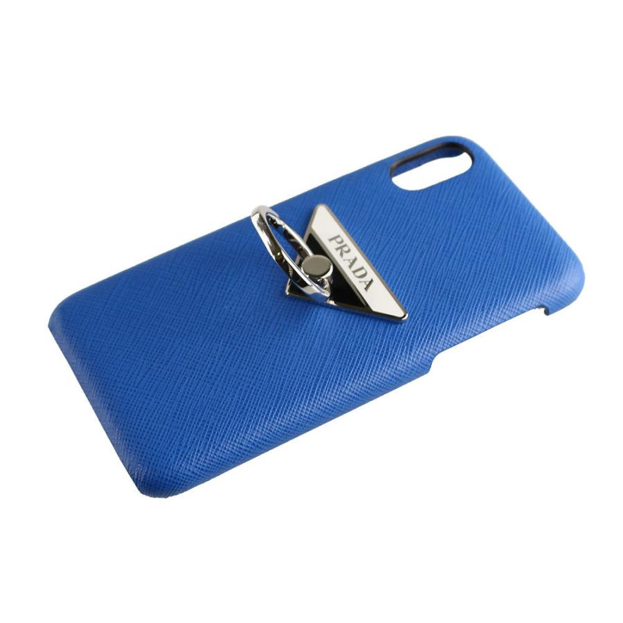 着後レビューで 送料無料 プラダ iPhoneケース バンカーリング iPhoneX