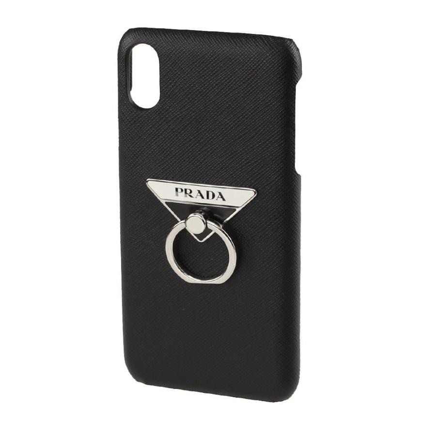 プラダ iPhoneケース バンカーリング iPhoneXSMax ハードケース PRADA 2ZH083 2CFN F0002 ブラック系  スマホケース レディース・メンズ兼用 :2zh0832cfnnero:ミッピーナ - 通販 - Yahoo!ショッピング