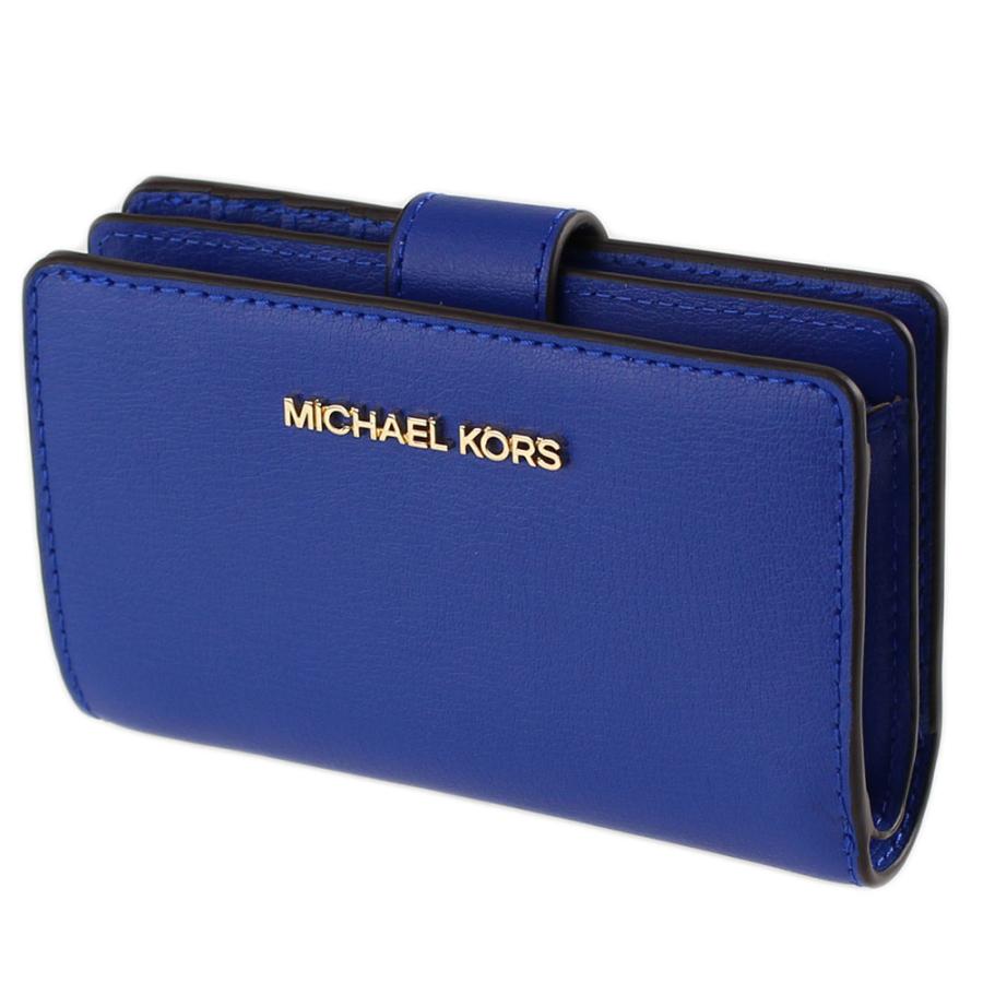 マイケルコース 財布 二つ折り Michael Kors 35t0gtvf8l ブルー系 財布 小物 レディース 35t0gtvf8lelectrcblue ミッピーナ 通販 Yahoo ショッピング