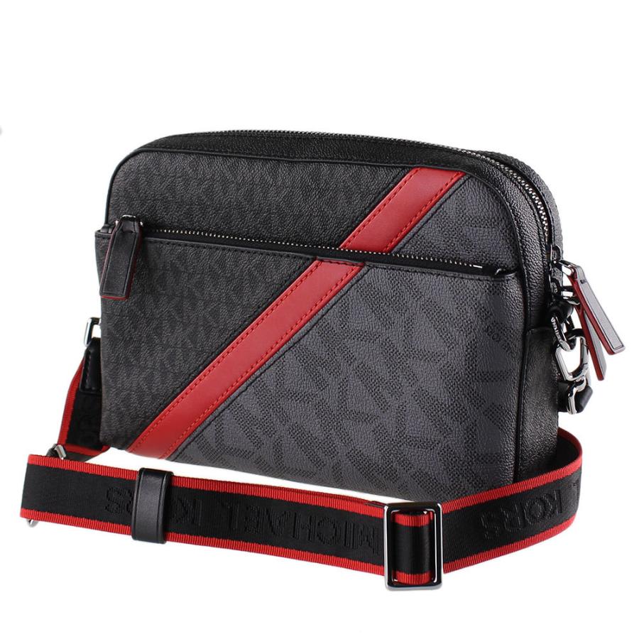 マイケルコース ショルダーバッグ メンズ Michael Kors モノグラム 37u1lcoc5j ブラック系 レッド系 バッグ カバン 37u1lcoc5jblklrgrflm ミッピーナ 通販 Yahoo ショッピング