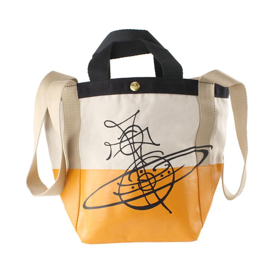 ヴィヴィアン ウエストウッド VIVIENNE WESTWOOD トートバッグ ユニセックス キャンバス 2WAY 42010045-11415  C401 ベージュ系 バイカラー :42010045-11415beige:ミッピーナ - 通販 - Yahoo!ショッピング