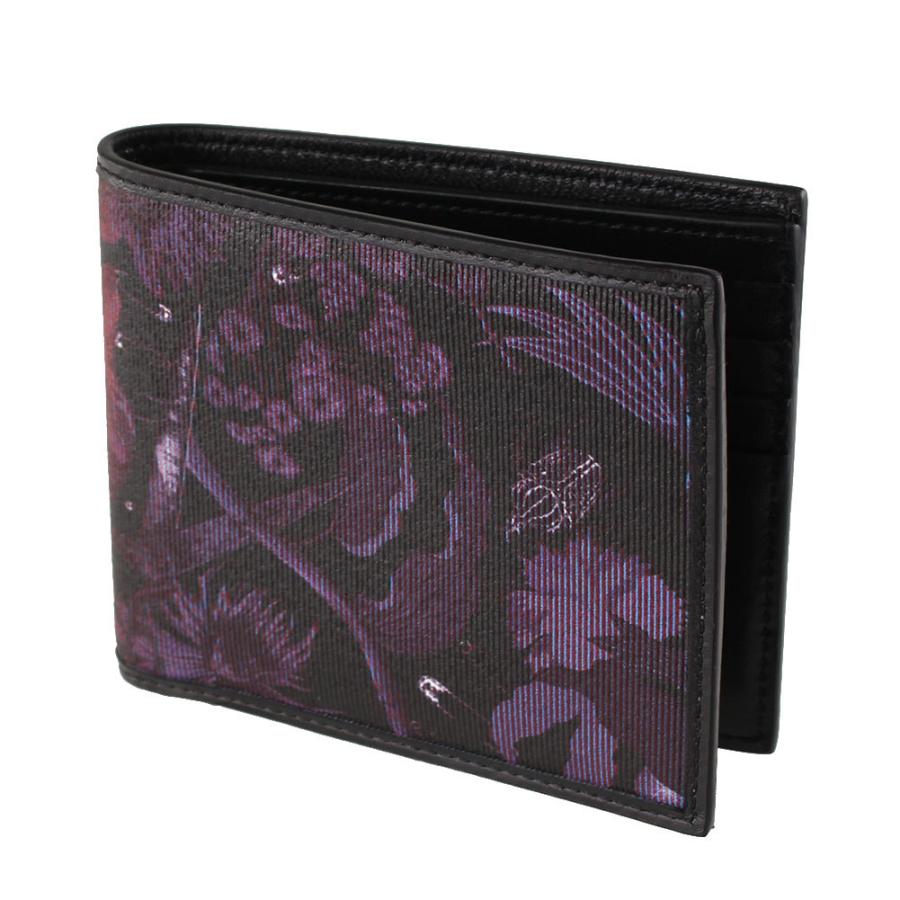 送料0円】 Paul Smith ポールスミス 花柄2折財布 折り財布 レディース