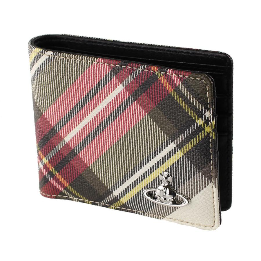 ヴィヴィアン ウエストウッド 財布 二つ折り ダービー Vivienne Westwood O4 レッドマルチ系 タータンチェック メンズ newexhibition ミッピーナ 通販 Yahoo ショッピング