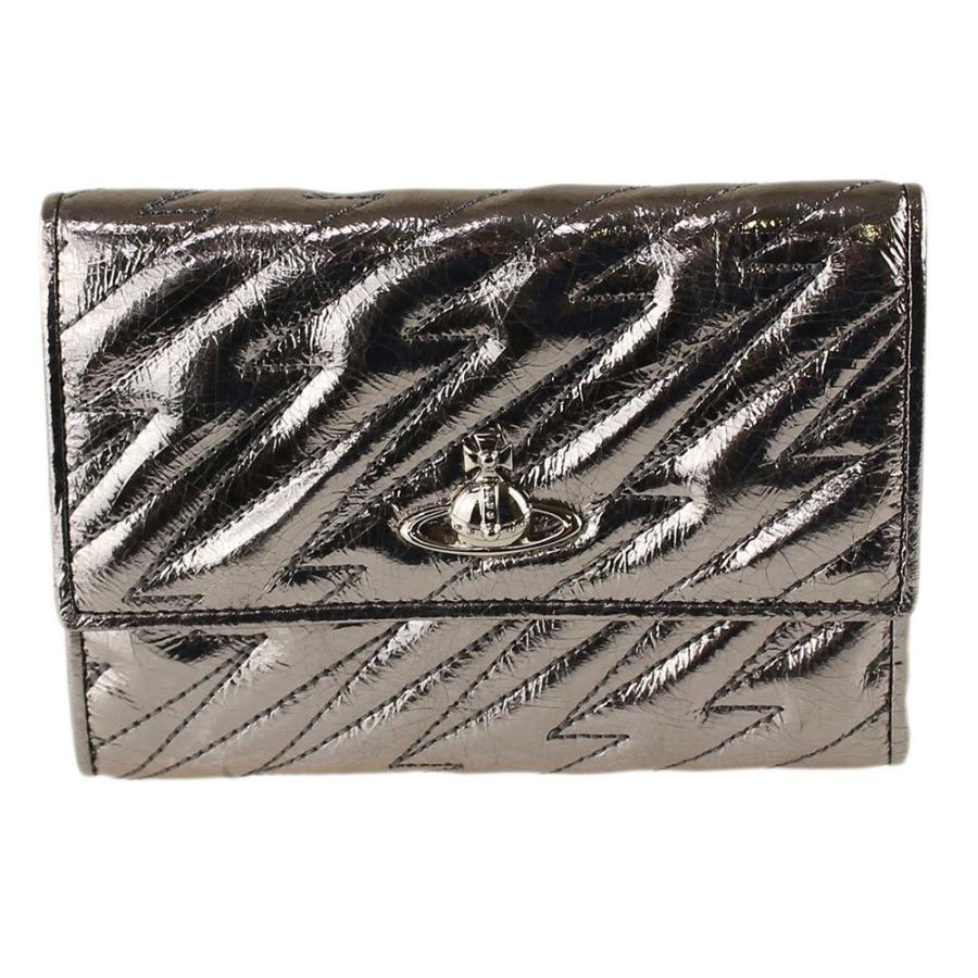 全商品オープニング価格特別価格 ヴィヴィアン ウエストウッド 折りたたみ財布 Vivienne Westwood シルバー系 爆安プライス Www Euronetbike Net
