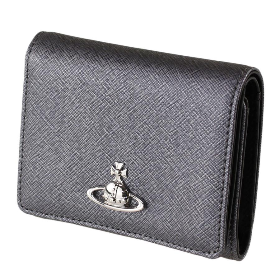 絶対一番安い ヴィヴィアン ウエストウッド Vivienne Westwood 折りたたみ財布 ユニセックス 二つ折り ミニ財布 P401 グレー系 財布 小物 anthracite ミッピーナ 通販 Yahoo ショッピング 開店祝い Cataractresearch Org