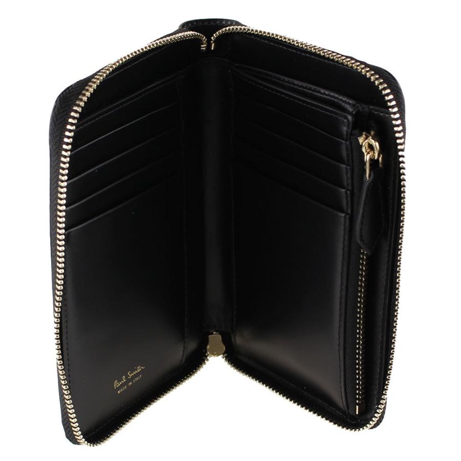 豪華 ポールスミス 折りたたみ財布 二つ折り ラウンドファスナー ジップ Paul Smith 5216 Ainswl 28 ワインレッド系 ストライプ 財布 小物 特別送料無料 Theblindtigerslidell Com