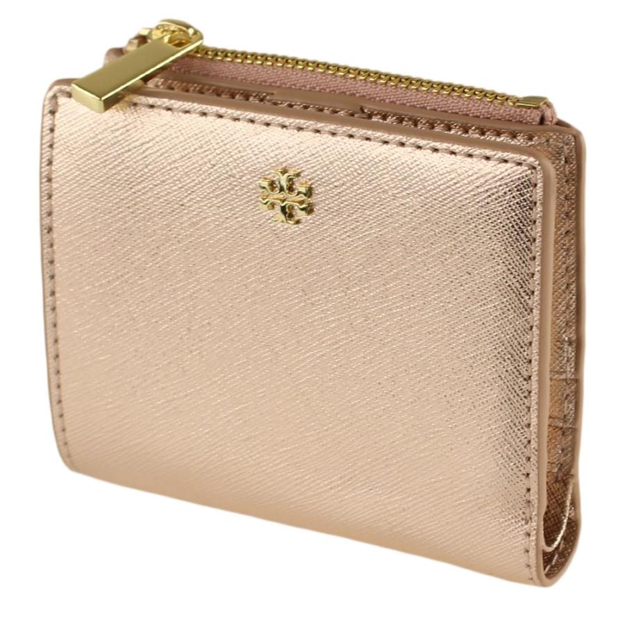 トリーバーチ 財布 二つ折り Tory Burch ピンクゴールド系 財布 小物 レディース lightrosegold ミッピーナ 通販 Yahoo ショッピング