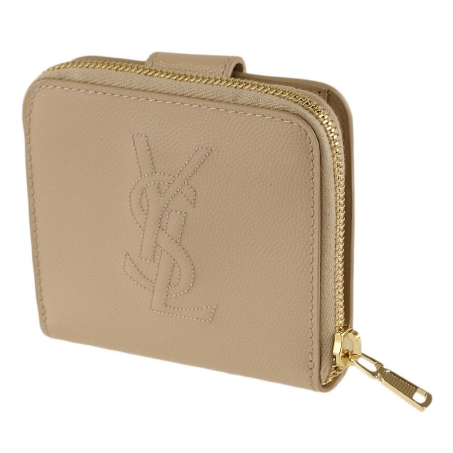 サンローラン Saint Laurent 折りたたみ財布 レディース 5685 Bwf2o ベージュ系 財布 小物 5685bwf2onudepowd ミッピーナ 通販 Yahoo ショッピング