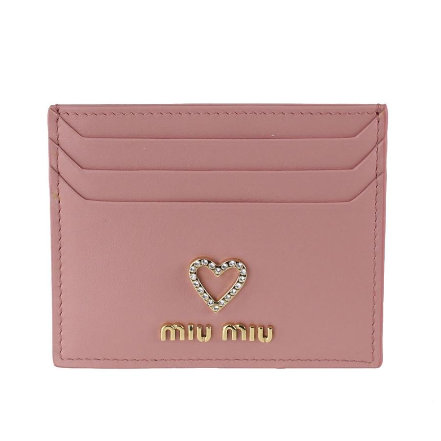 ミュウミュウ カードケース・パスケース 定期・名刺入れ MIU MIU