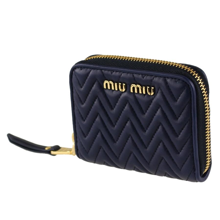 ミュウミュウ コインケース・小銭入れ MIU MIU 5MM268 2CAL ネイビー系 財布・小物 レディース :5mm2682calbluette:ミッピーナ - 通販 - Yahoo!ショッピング