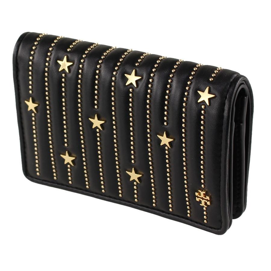 正規認証品!新規格 tory burch トリーバーチ スタッズ二つ折り財布