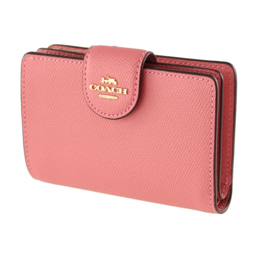 コーチ 財布 二つ折り Coach 6390 Imrrj ピンク系 財布 小物 レディース 6390imtaffy ミッピーナ 通販 Yahoo ショッピング