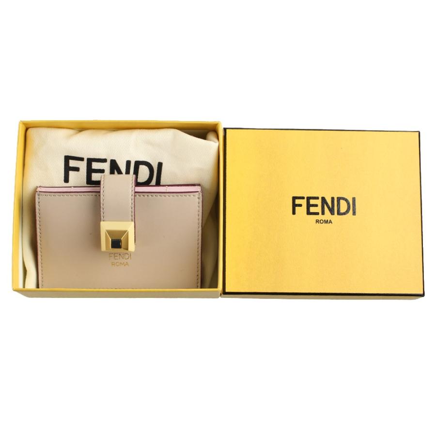 フェンディ カードケース・パスケース FENDI 8M0301-SWD ベージュ系 