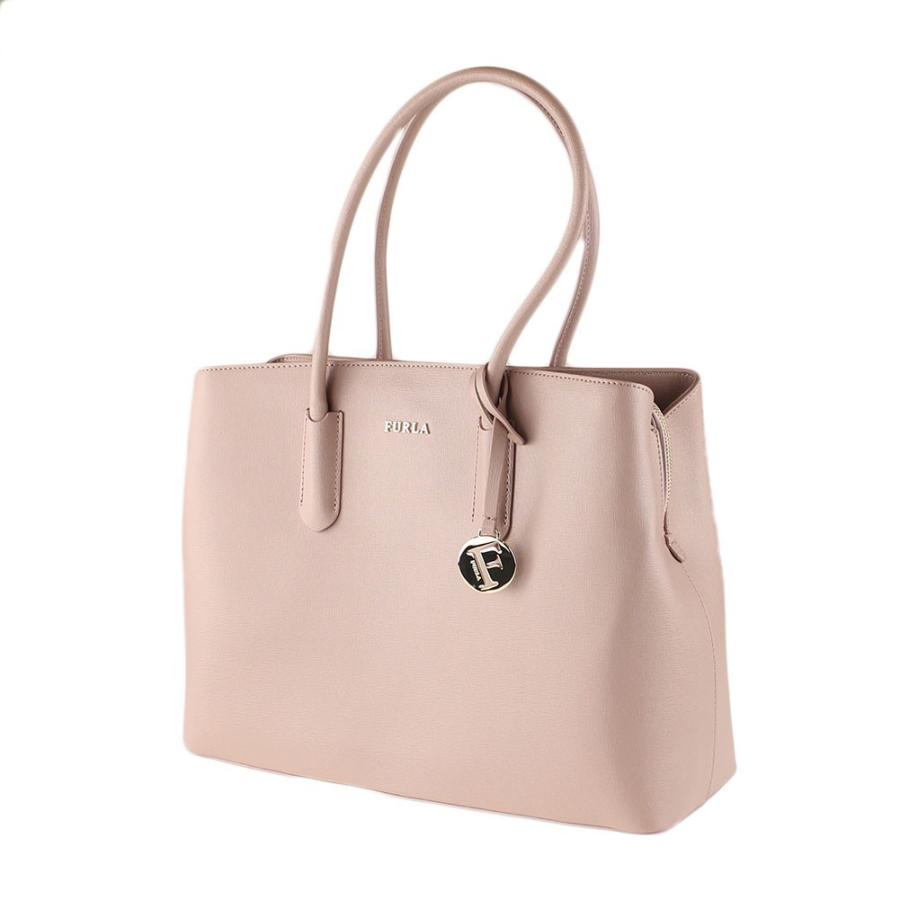 新製品情報も満載 フルラ テッサ ハンドバッグ ピンクベージュ