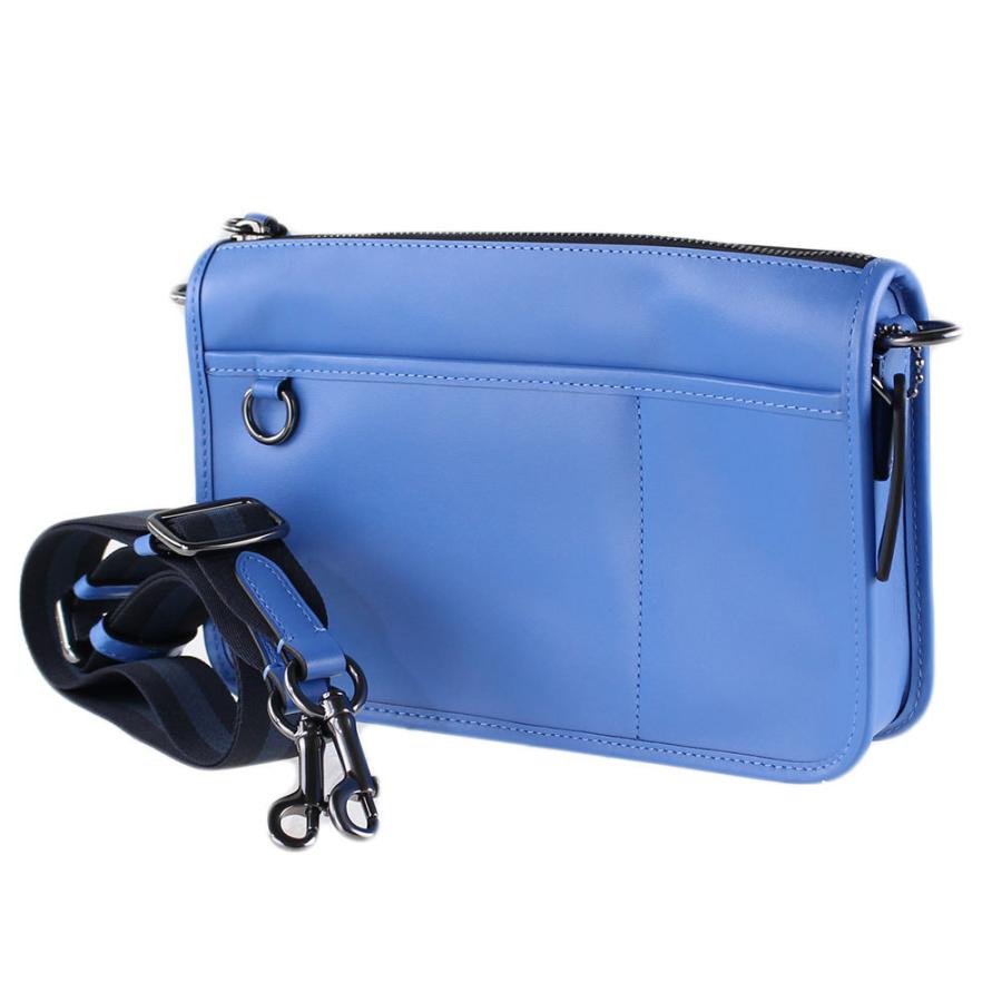本物 アウトレット コーチ ショルダーバッグ メンズ Coach 2way ミニショルダーバッグ C1592 Qbsuq ブルー系 バッグ カバン 高品質 Shirleyryan Ca