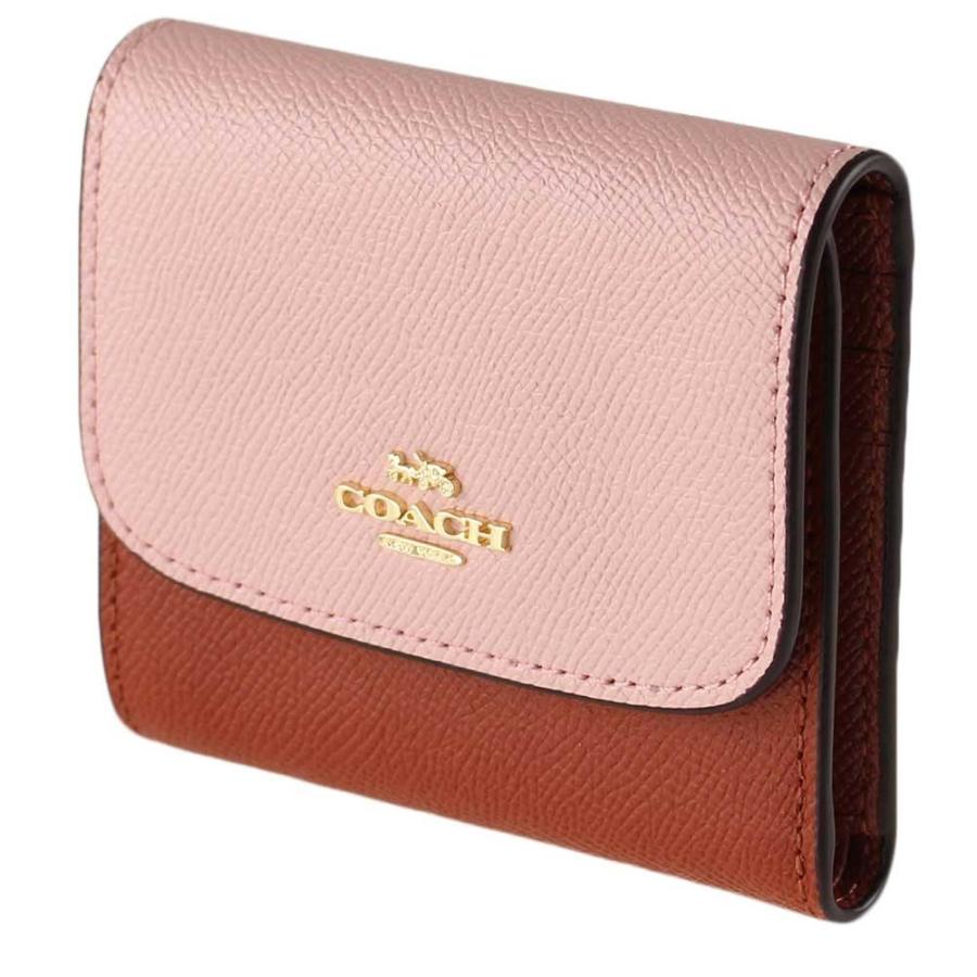 コーチ Coach 折りたたみ財布 レディース F ピンク系 レッド系 財布 小物 Fimblushterracotta ミッピーナ 通販 Yahoo ショッピング