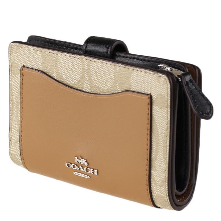 コーチ Coach 折りたたみ財布 レディース F カーキ系 財布 小物 Fsvlightkhakimulti ミッピーナ 通販 Yahoo ショッピング
