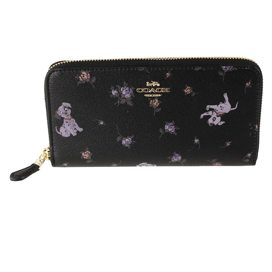 コーチ 長財布 COACH f91743 ima47 ブラックマルチ系 財布・小物