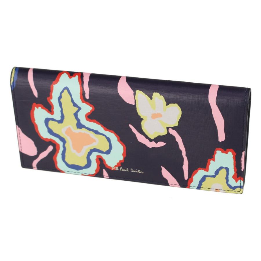 ポールスミス 長財布 二つ折り Paul Smith 6015 Heatw ネイビーマルチ系 花柄 財布 小物 レディース J 6015heatwnavymulti ミッピーナ 通販 Yahoo ショッピング