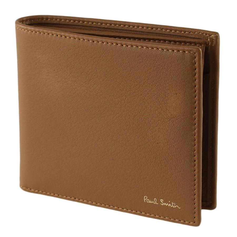訳ありアウトレット ポールスミス Paul Smith 折りたたみ財布 メンズ 二つ折り 43 Snapp ブラウン系 財布 小物 J2 43snappocher ミッピーナ 通販 Yahoo ショッピング