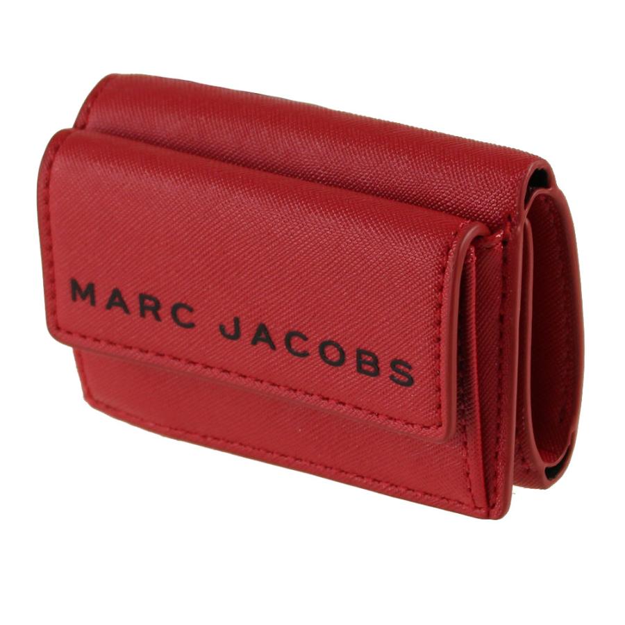 想像を超えての マークジェイコブス Marc Jacobs 折りたたみ財布 レディース 三つ折り財布 ミニ財布 M 622 レッド系 財布 小物 美しい Www Fedelatina Org