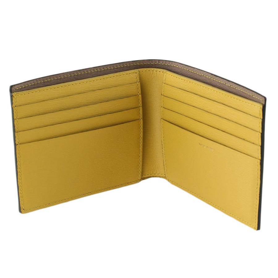 絶賛 ポールスミス 折りたたみ財布 メンズ 二つ折り Paul Smith M1a 42 Astrgr 37 グリーン系 イエロー系 バイカラー 財布 小物 半額品 Www Iacymperu Org