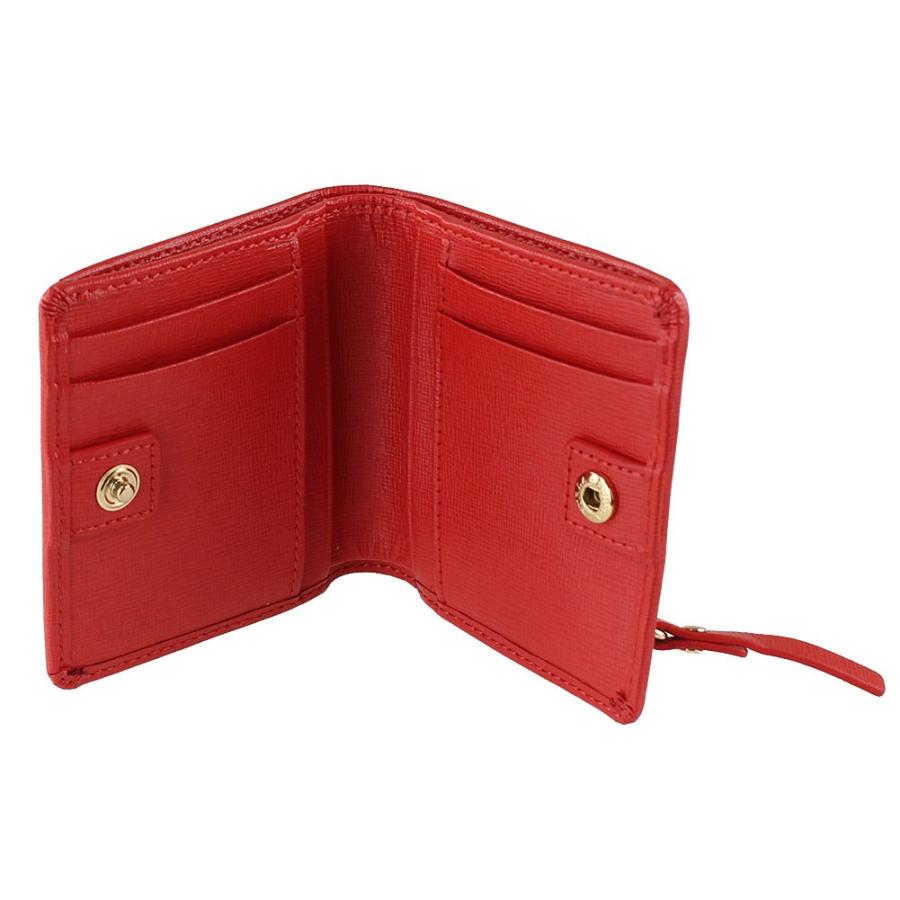 超特価激安 フルラ Furla 折りたたみ財布 レディース 二つ折り財布 Pbg1 0 レッド系 財布 小物 進化版 Skylanceronline Com