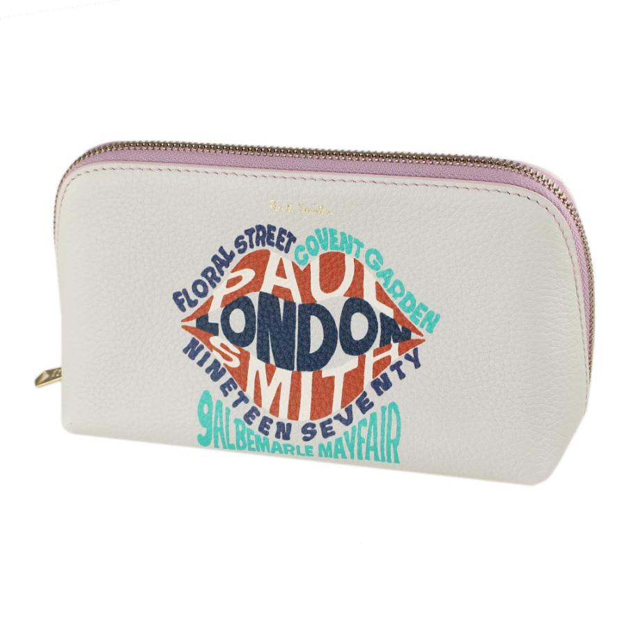 ポールスミス ポーチ Paul Smith W1a 5701 Elolip Pr ホワイトマルチ系 財布 小物 レディース W1a5701elolipprwhite ミッピーナ 通販 Yahoo ショッピング