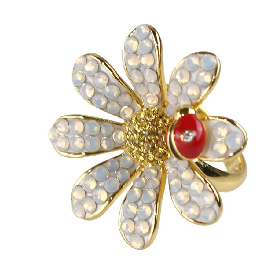 ケイトスペード リング・指輪 花 KATE SPADE wbr00392 970 ホワイト系 ケイトスペード リング・指輪 花 KATE SPADE wbr00392 970 ホワイト系