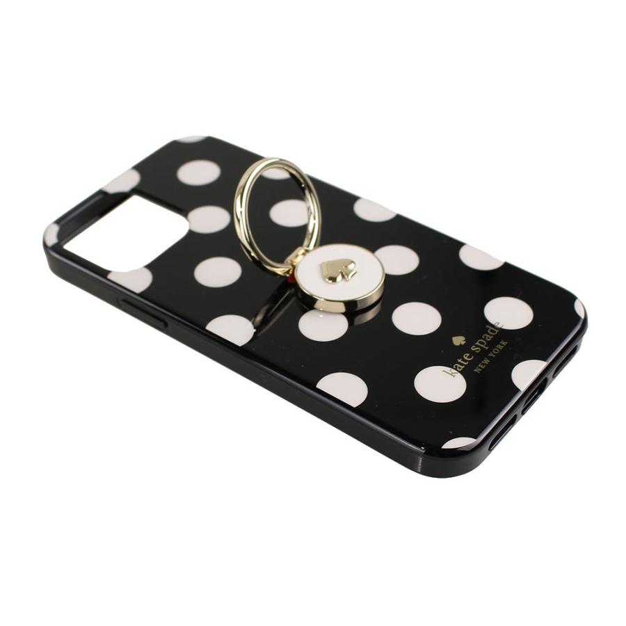 低価限定品 Spade Kate バンカーリング付きドット iPhone11 Max Pro iPhone用ケース