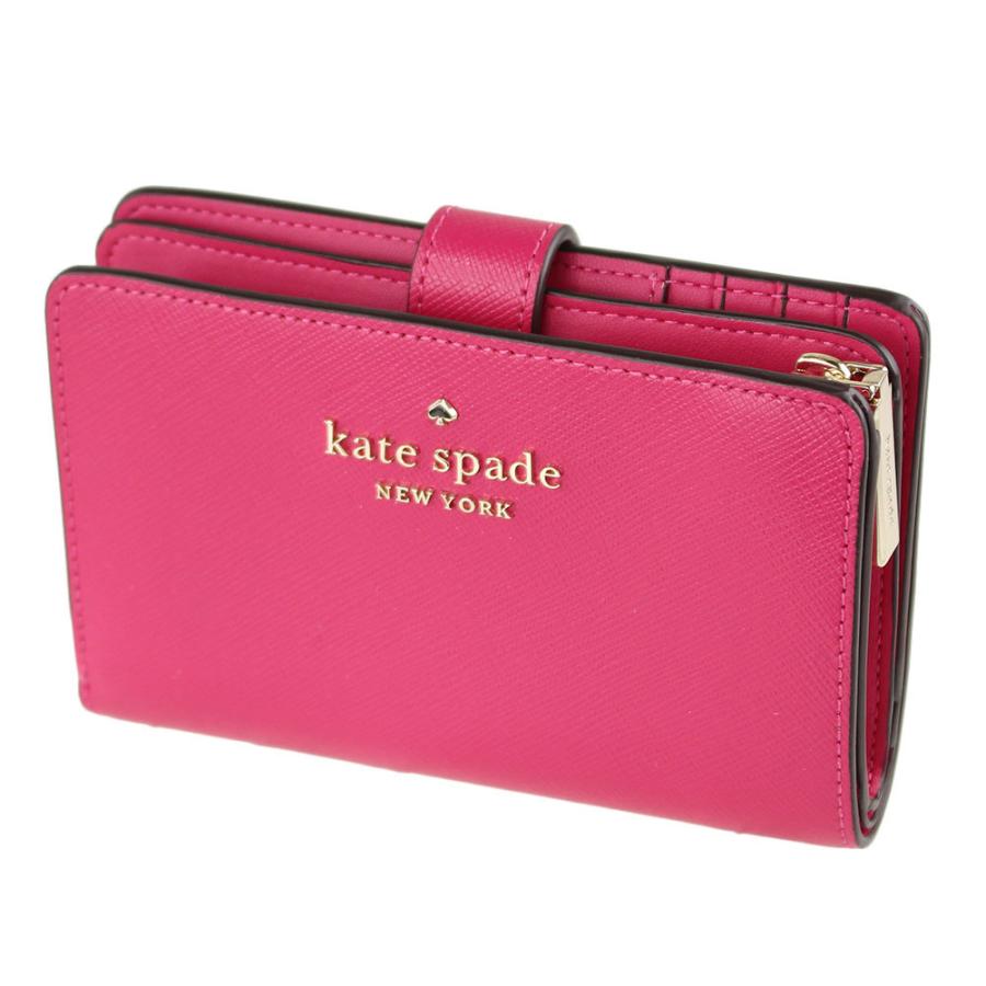 ケイトスペード 財布 二つ折り KATE SPADE wlr00128 650 ピンク系 財布・小物 レディース