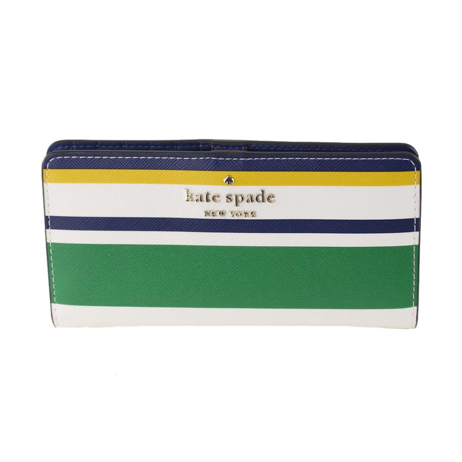 国際ブランド ケイトスペード 折りたたみ財布 レディース 二つ折り Kate Spade Wlr 974 マルチ系 ボーダー 財布 小物 絶対的存在へ 手放せない極上 Arnabmobility Com