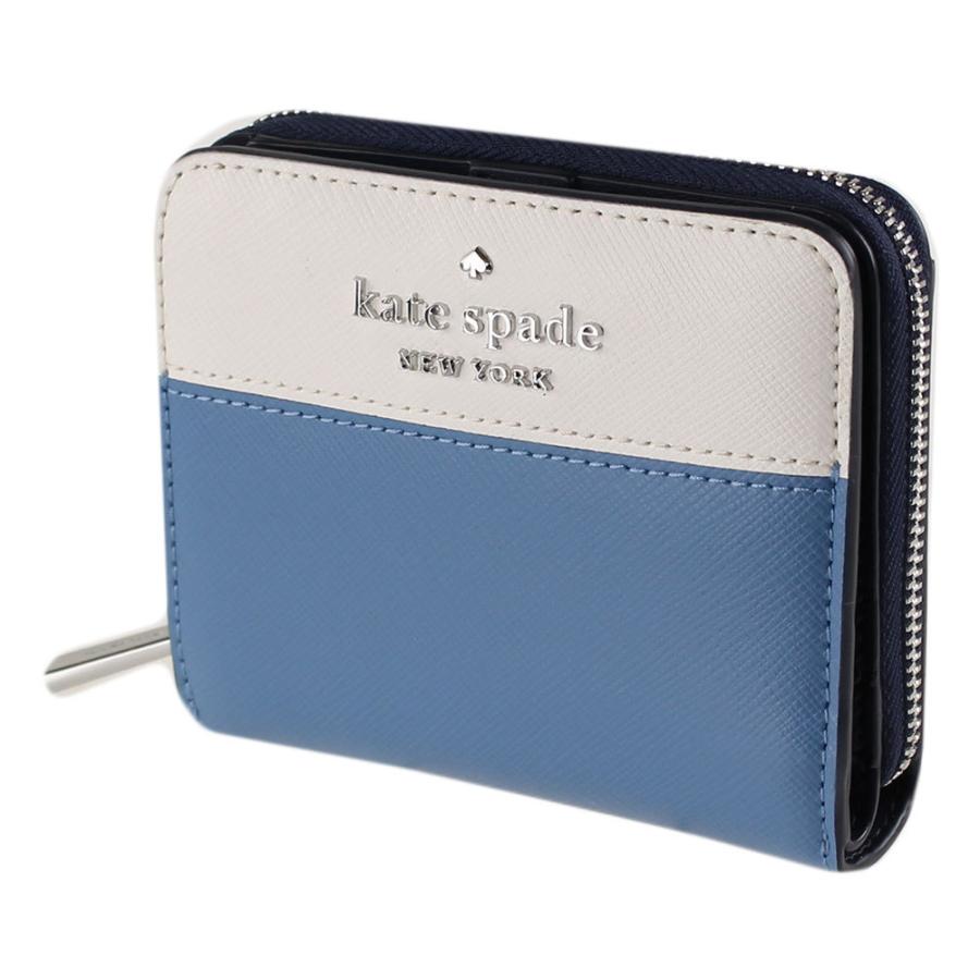 Kate Spade バイカラー折り財布 - 長財布