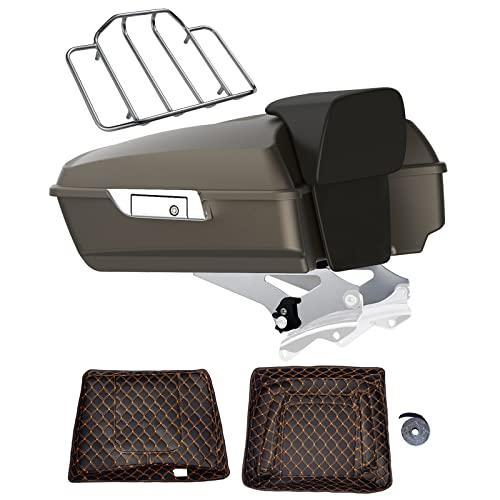 ハーレーツーリング用チョップドツアーパックパッドラゲージトランク19972022ロードキングFLHR、ストリートグライドFLHX、CVO