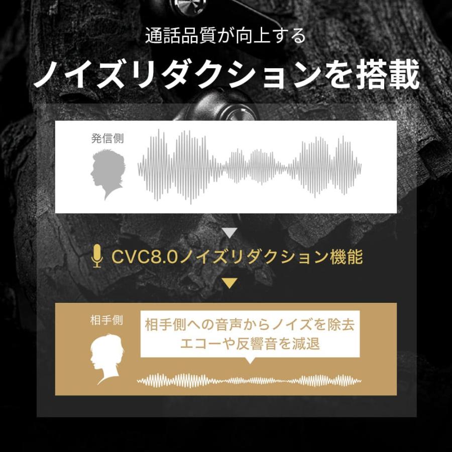 ワイヤレスイヤホン Bluetooth5.2 iPhone Android 片耳 両耳 高音質