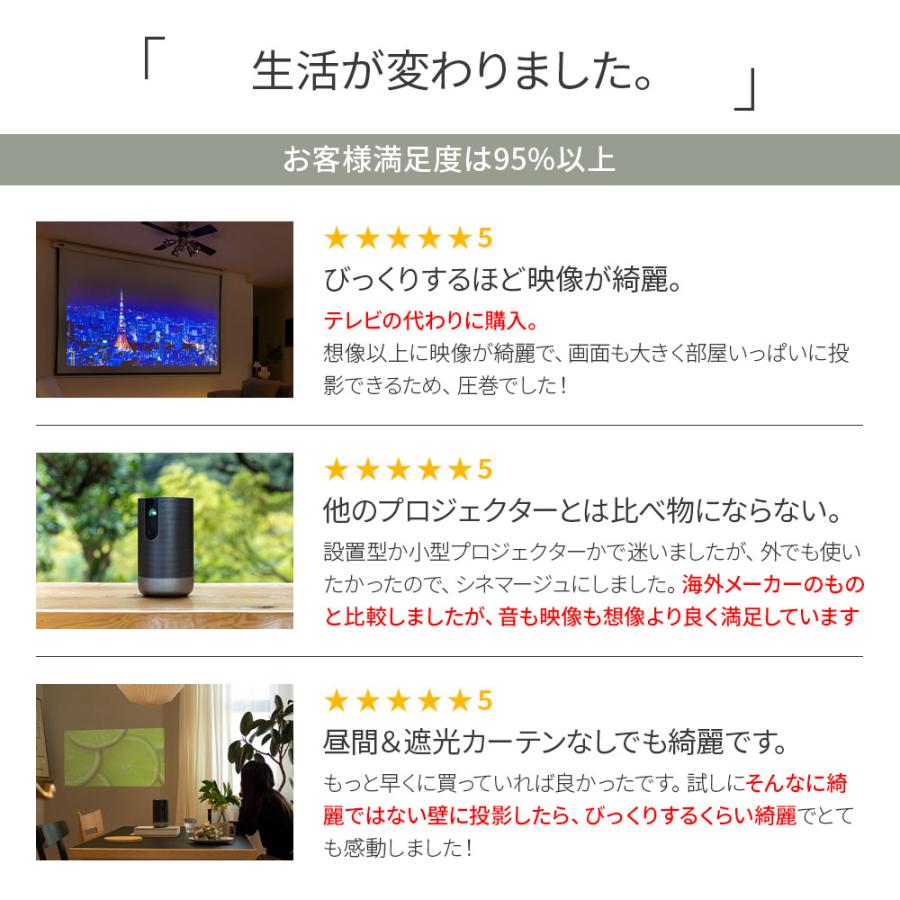 プロジェクター 小型 モバイルプロジェクター 「CINEMAGE Pro プロジェクター 小型 モバイルプロジェクター 「CINEMAGE Pro