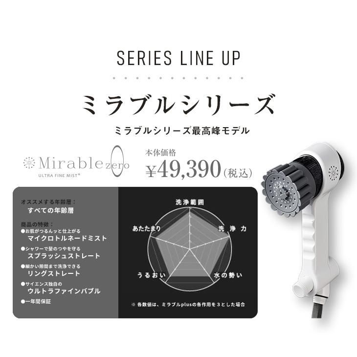 Science 【公式通販】ミラブルzero シャワーヘッド ウルトラ Science 【公式通販】ミラブルzero シャワーヘッド ウルトラ