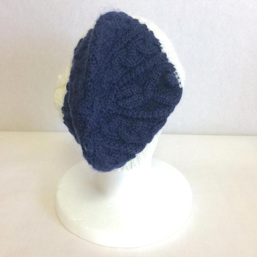 DEMYLEE 【新品】デミリー(DEMYLEE) ニット帽 F 紺 白 /01406 DEMYLEE 【新品】デミリー(DEMYLEE) ニット帽 F 紺 白 /01406