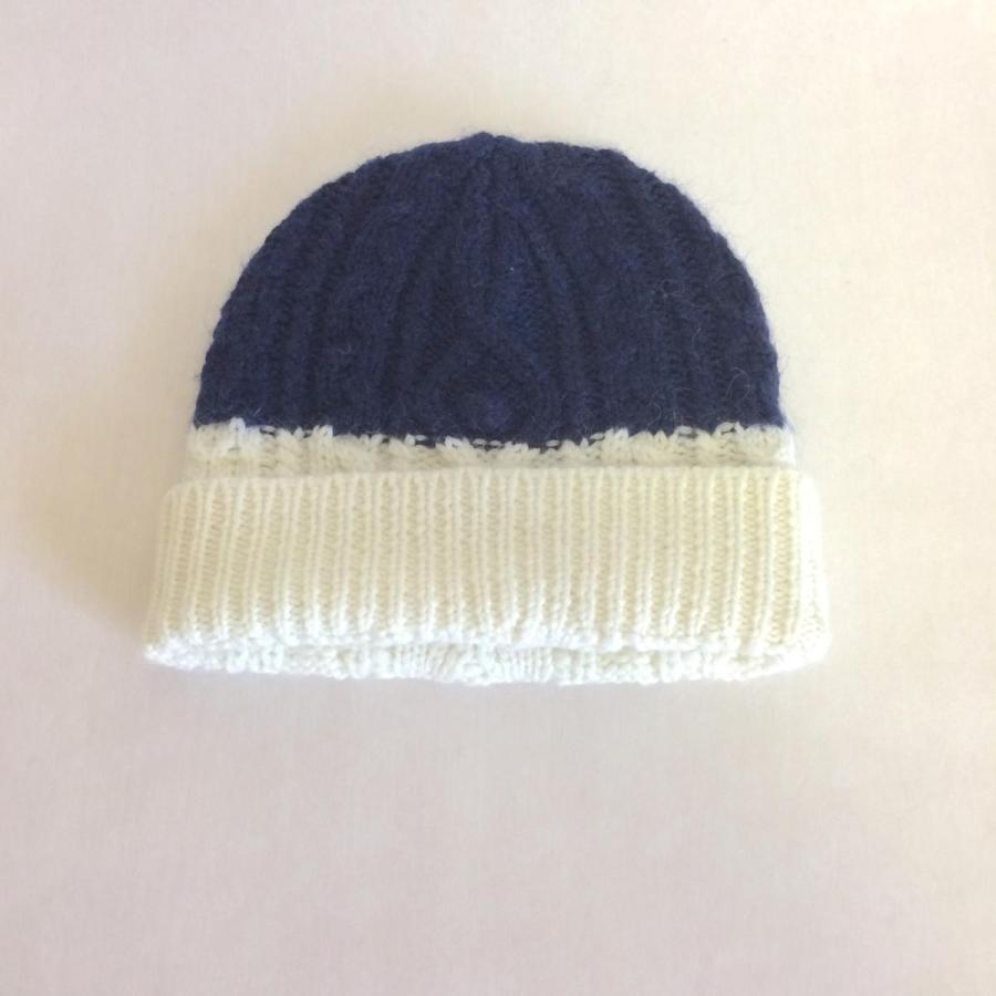 DEMYLEE 【新品】デミリー(DEMYLEE) ニット帽 F 紺 白 /01406 DEMYLEE 【新品】デミリー(DEMYLEE) ニット帽 F 紺 白 /01406