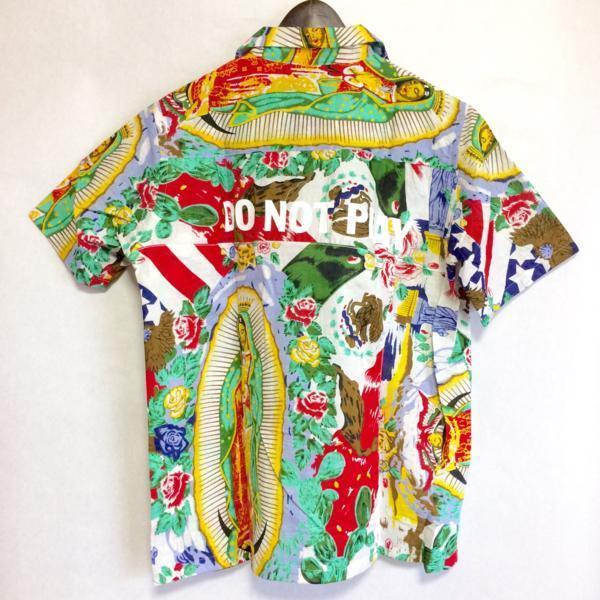 新品】エーフォーラブス(A FOUR Labs) 半袖シャツ XL 赤系/00674 