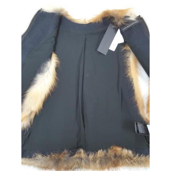 INES&MARECHAL 【新品】イネスエマーシャル フォックス ベスト 茶 