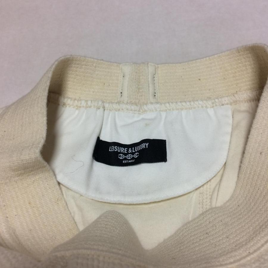 【新品】レジャーアンドラグジュアリー(LEISURE & LUXURY) スウェットパンツ XS 白/01571_8