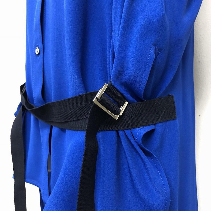 【新品】N°21（ヌメロ ヴェントゥーノ）ブラウス 40 ブルー /03025_4