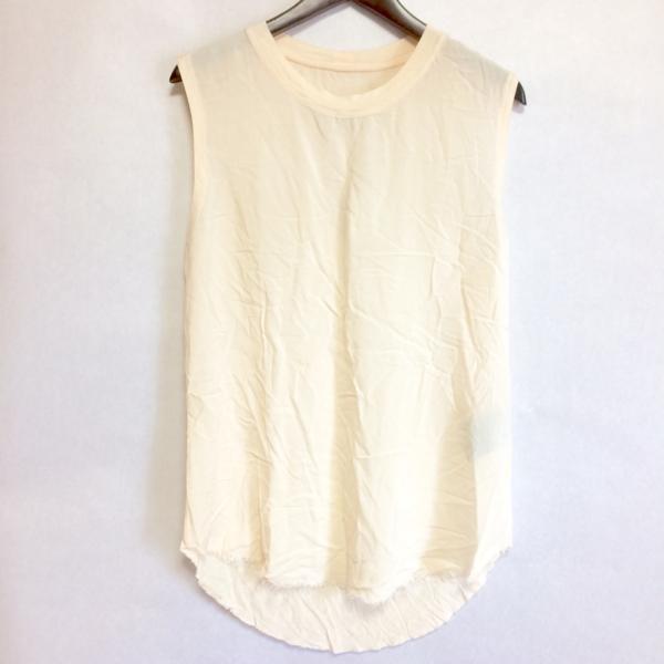 【新品】ラクエル・アレグラ(RAQUEL ALLEGRA) 　タンクトップ　0  ベージュ/00958